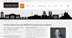 Desktop Screenshot of immobilienservice-koblenz.de