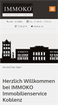 Mobile Screenshot of immobilienservice-koblenz.de